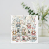 ヴィンテージ水彩のくるみ割り人形 カード (スタンド正面)