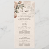 ヴィンテージ水彩テラコッタバラセージ計画 プログラム (裏面)