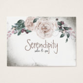 ヴィンテージ水彩ピンクローズフローラ (正面)