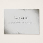 ヴィンテージ水彩ピンクローズフローラ (裏面)