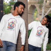 ヴィンテージ水彩フローラティーポットナショナルホットティー Tシャツ