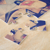 ヴィンテージ水彩ベネチアンマスク ジグソーパズル (側面)