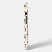 ヴィンテージ水彩ワイルドフラワーモノグラムのイニシャル Case-Mate iPhoneケース (裏面 / 左)