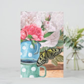 ヴィンテージ水彩園デコップスクラップブックペーパー (スタンド正面)