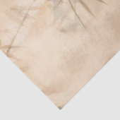 ヴィンテージ水彩孔雀 薄葉紙 (詳細)