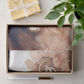 ヴィンテージ水彩孔雀 薄葉紙 (ギフト)