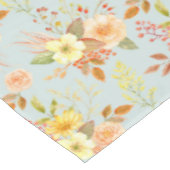 ヴィンテージ水彩秋秋の花植物学 テーブルクロス (アングル)