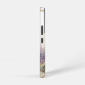 ヴィンテージ水彩紫藤 SAMSUNG GALAXYケース (右側面)