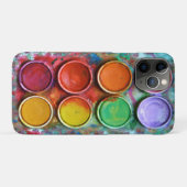 ヴィンテージ水彩色パレット Case-Mate iPhoneケース (裏面(横))