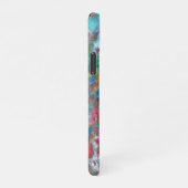 ヴィンテージ水彩色パレット iPhoneケース (右側)