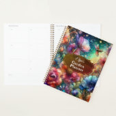 ヴィンテージ水彩花カラフル園 プランナー手帳 (ディスプレー)