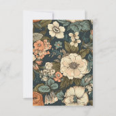 ヴィンテージ水彩花プロフェッショナル事業 サンキューカード (裏面)