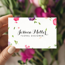 ヴィンテージ水彩花模様クラフトデザイナーII