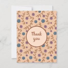 ヴィンテージ水彩花模様