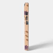 ヴィンテージ水彩花模様 Case-Mate iPhoneケース (裏面 / 左)