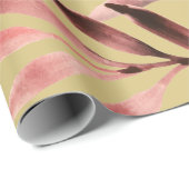 ヴィンテージ水彩花葉類 ラッピングペーパー (ロールコーナー)