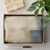 ヴィンテージ水彩高原牛 薄葉紙 (ギフト)