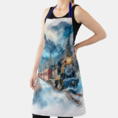 ヴィンテージ水彩AI エプロン (インサイチュ)