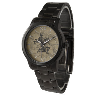 ヴィンテージ水族座ヘベリアス1690ダイヤル 腕時計