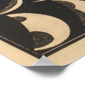 ヴィンテージ水星と金星 ポスター (角)