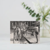 ヴィンテージ水着はがき – 1766908-4 ポストカード (スタンド正面)