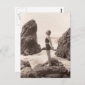 ヴィンテージ水着はがき – 1766993-4 ポストカード (正面/裏面)