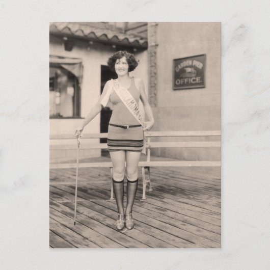 ヴィンテージ水着はがき – 1780182-4 ポストカード (正面)