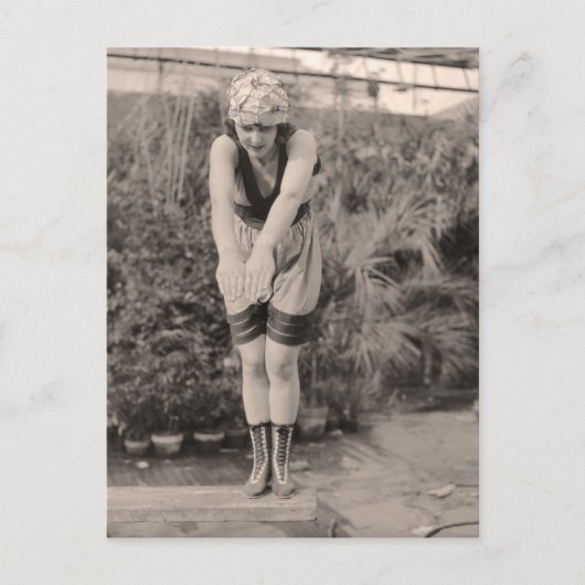 ヴィンテージ水着はがき – 1780185-4 ポストカード (正面)