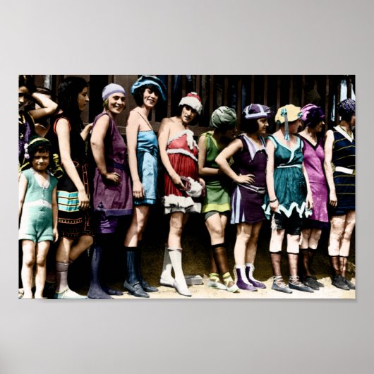 ヴィンテージ水着コンテスト ポスター (正面)