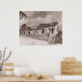 ヴィンテージ水着ポスタープリント- 1780018.jpg ポスター (キッチン)