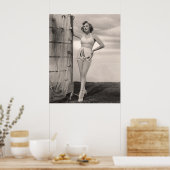 ヴィンテージ水着ポスター – 1780173-1 ポスター (キッチン)