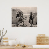 ヴィンテージ水着ポスター – 1780212-1 ポスター (キッチン)