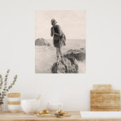 ヴィンテージ水着ポスター – 1780222-1 ポスター (キッチン)