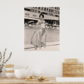 ヴィンテージ水着ポスター – 1780228-1 ポスター (キッチン)