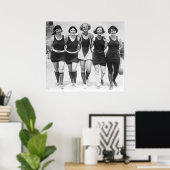 ヴィンテージ水着 ポスター (ホームオフィス)