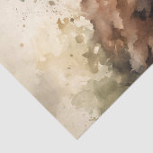 ヴィンテージ水色ハイランドカーフの切り離し10"x15" 薄葉紙 (詳細)