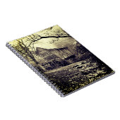 ヴィンテージ水車はがき ノートブック (右側)