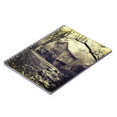 ヴィンテージ水車はがき ノートブック (左側)