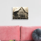 ヴィンテージ水車 キャンバスプリント (インサイチュ (リビング))