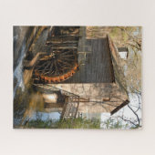 ヴィンテージ水車 ジグソーパズル (横)