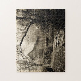 ヴィンテージ水車 ジグソーパズル