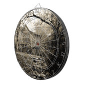 ヴィンテージ水車 ダーツボード (正面右)