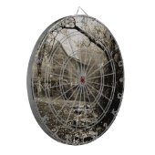 ヴィンテージ水車 ダーツボード (正面左)