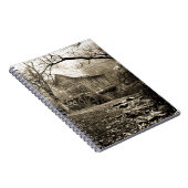 ヴィンテージ水車 ノートブック (右側)