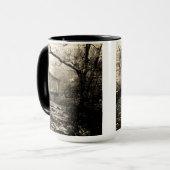 ヴィンテージ水車 マグカップ (正面左)