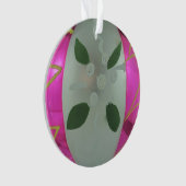 ヴィンテージ水銀ガラスクリスマスボールミスタントー オーナメント (正面)