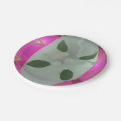 ヴィンテージ水銀ガラスクリスマスボールミスタントー ペーパープレート (アングル)