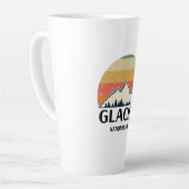 ヴィンテージ氷河ナショナルパーク カフェラテマグ (左アングル)