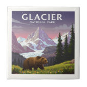 ヴィンテージ氷河ナショナルパーク タイル (正面)