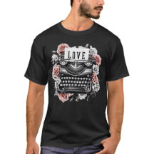 ヴィンテージ永遠の愛のノートとヴィンテージバラ